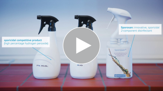 Preview video efficacy demonstration Sporosan